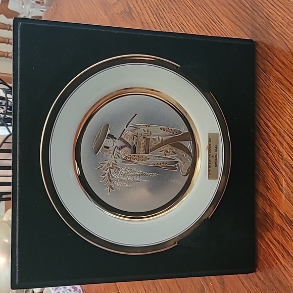 Limited Edition Chokin Art by Yoshinobu Hara Geisha Made in Japan - Picture 1 of 4